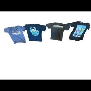 Fortnite Bundle sz 10/12 M 4 shirts $20